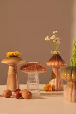 Vase Agaric2 D2.7/14.5cm green - Image 2