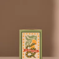 A Dopo Boxed Matches "Snake" Yellow