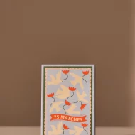 A Dopo Boxed Matches "Flower" Orange 
matches (9.6 CM)