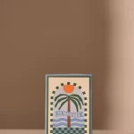 A Dopo Boxed Matches "Palm Tree" Dark Green - 11x7.5x2.5 cm
75 matches (9.6 CM)