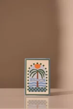 A Dopo Boxed Matches "Palm Tree" Dark Green - 11x7.5x2.5 cm
75 matches (9.6 CM)