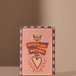 A Dopo Boxed Matches "Hearts" Pink - 75 11x7.5x2.5 cm
matches (9.6 CM)