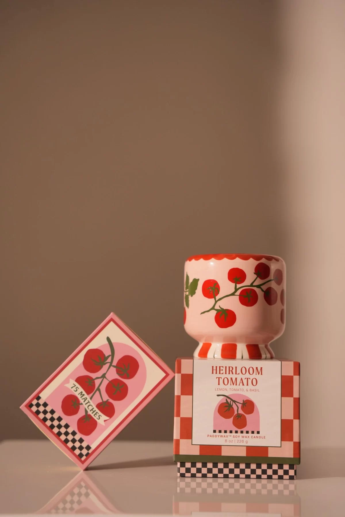 A Dopo Boxed Matches Tomato Vine Red - 75 11x7.5x2.5 cm
Matches (9.6 Cm) - Image 2