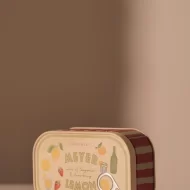 Bistro Lemon Printed Tin Candle