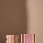 Cabana 6.5oz/184g Lavender Striped Ceramic 7.5x7.5x8.5 c,
Candle - Grecian Sand Boxed