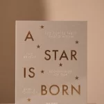 BABY ALBUM - A STAR IS BORN, GREY 28x21 cm