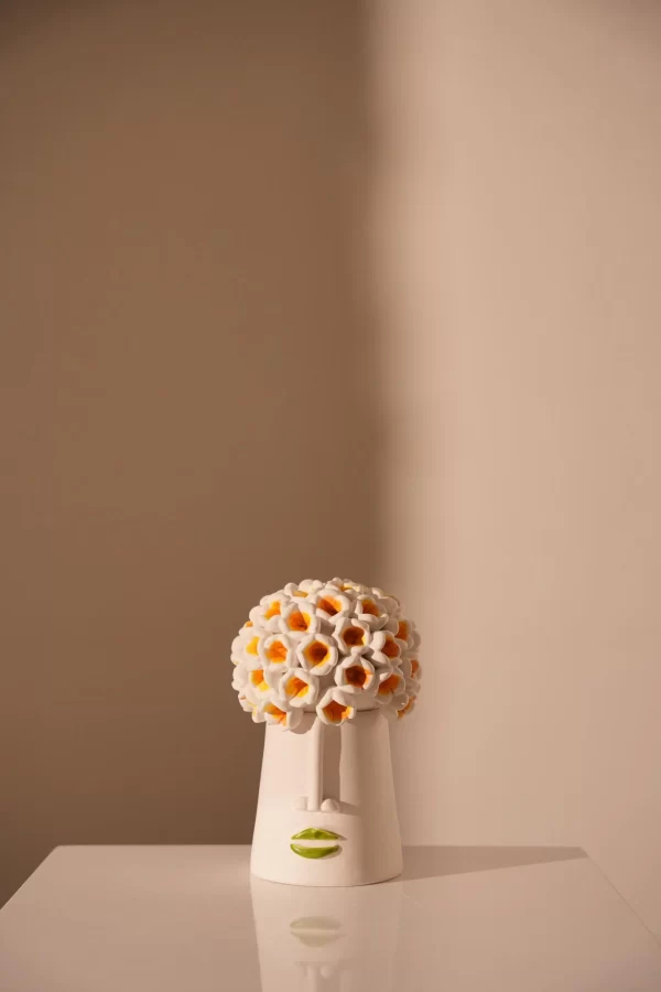 LA MARGHERITA, GIALLA SCATOLA MEDIA ,
YELLOW DAISY MEDIUM BOX