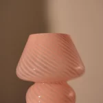 Lamp Joyful, rose,24xø23 cm