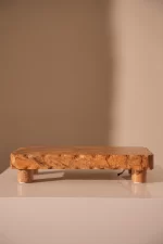 Cutting board, marble, forest brown, 53x15x6 c