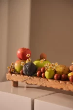 Cutting board, marble, forest brown, 30x15x6 c - Image 2