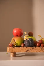 Cutting board, marble, forest brown, 30x15x6 c - Image 3