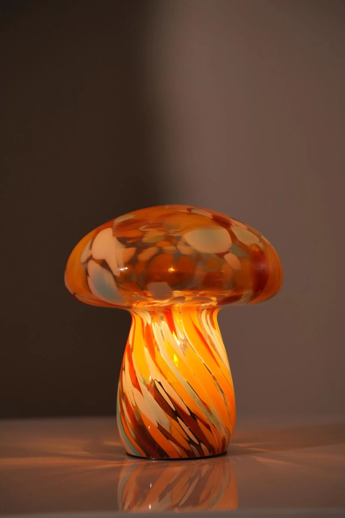 Lamp Mushy, chips, red/white/mint, 17xø15 cm - Image 2