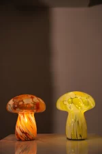 Lamp Mushy, chips, yellow/white/mint, 17xø15 - Image 2