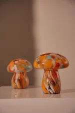 Lamp Mushy, chips, red/white/mint, 16xø13 cm - Image 3