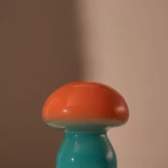 Lamp Mushy, ombre, orange/blue