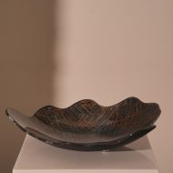 Shell Bowl  Black/Grey/Gold S