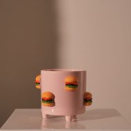 Vase Hamburger Dolomite Multi