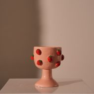 Planter Strawberry Dolomite Pink