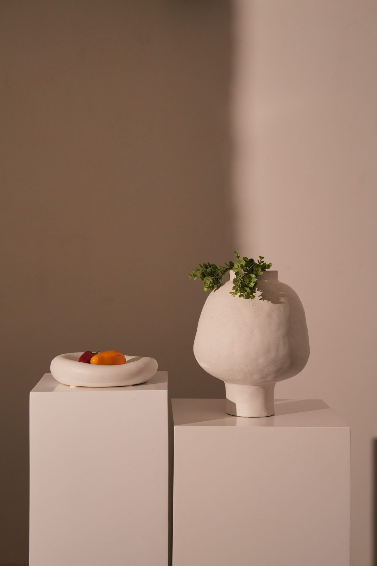 Ceramic organic bowl mat white
d30;h8cm - Image 2