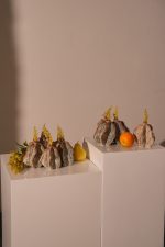 Ceramic 3pods vase gray-brown
d21,5;h14cm a21,5cm;b17cm;h14cm - Image 2