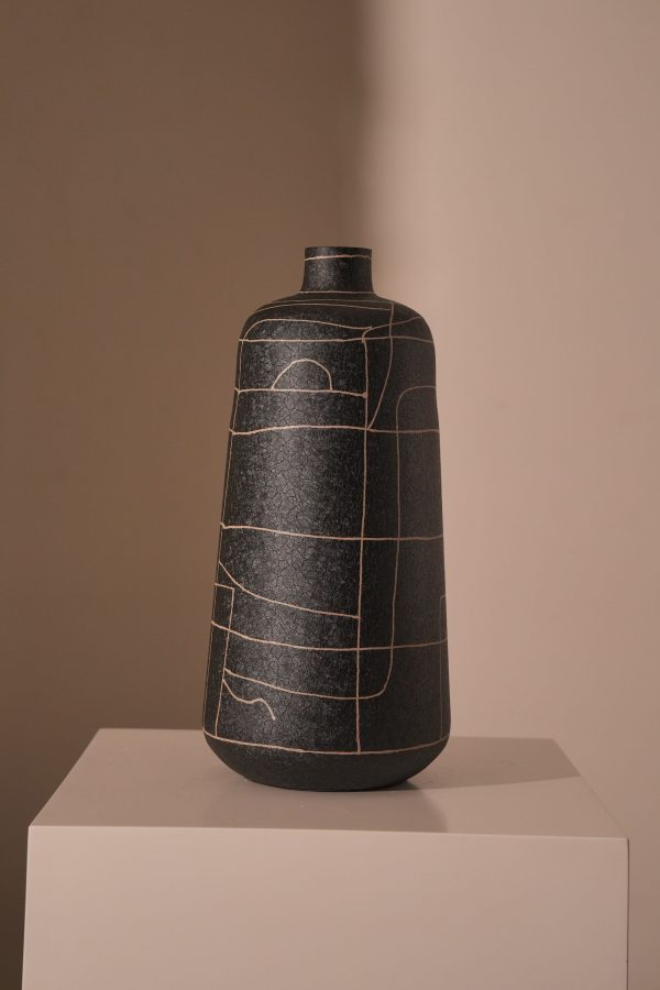 BOTTIGLIA SIVA NERO H44,5