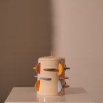 Jar Disks Stoneware Multi 21x21x22.5cm