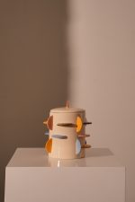 Jar Disks Stoneware Multi 21x21x22.5cm