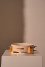 Bowl Disks Stoneware Multi 36.2x36.2x11cm