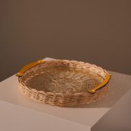 Round Tray Small Size Yellow