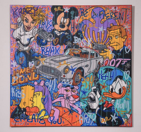 Krazy James  Rico Sab 120*120cm