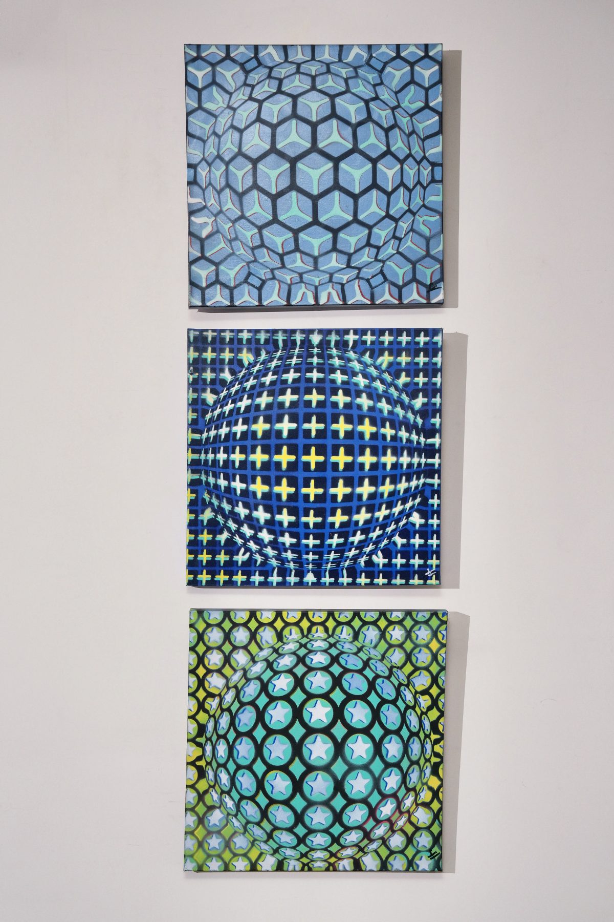 GEOMETUDE VII- Yann Guinchan 50*50cm - Image 2