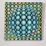 GEOMETUDE VIII-Yann Guinchan 50*50cm