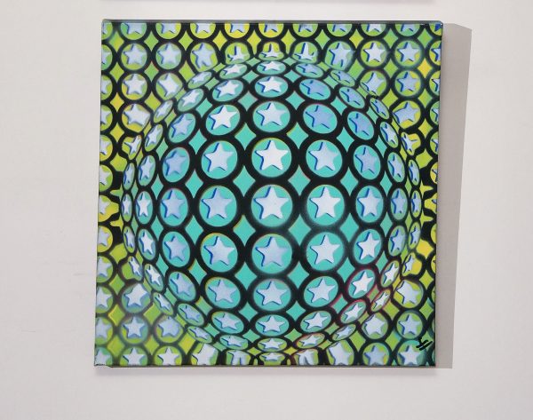 GEOMETUDE VIII-Yann Guinchan 50*50cm