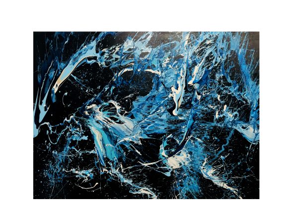 The Big Blue Wave by Fardin