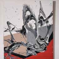 The Red Shade  of Grey by Moeh