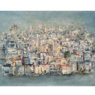 Urban Echoes  Size: 120x160 cm   Acrylic On Canvas - 2026    1.92 SQM