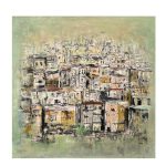 Evergreen Spirit  Size: 120x120 cm  Acrylic On Canvas - 2025   1.44 SQM