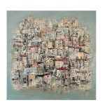 Everblue Spirit  Size: 120x120 cm   Acrylic On Canvas - 2026  1.44 SQM